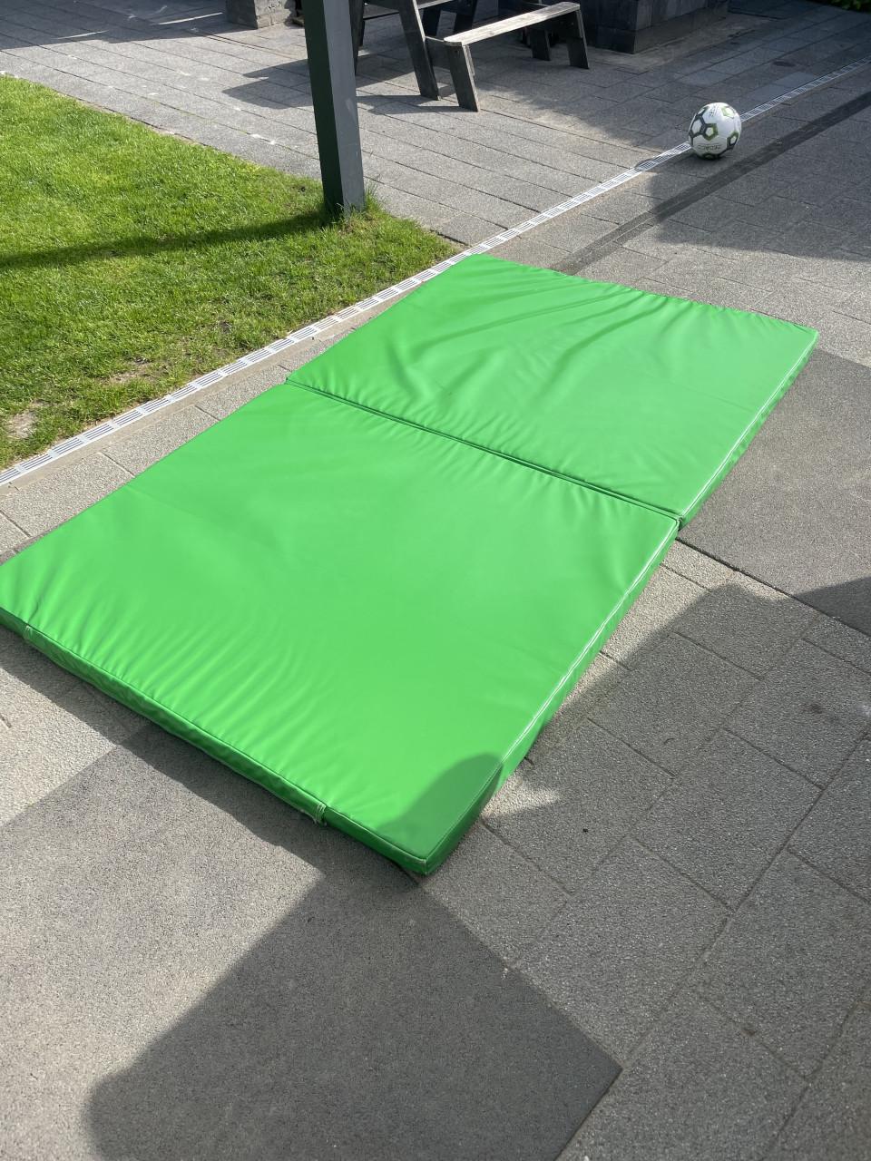 Springkussen met valmatten