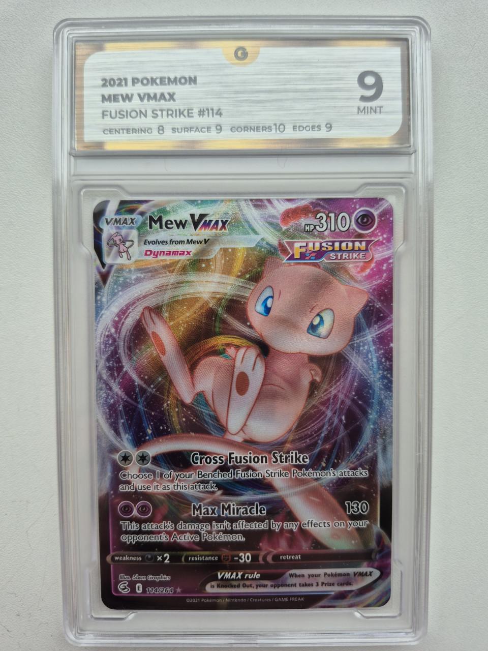 Pokemon Mew VMax Grade10