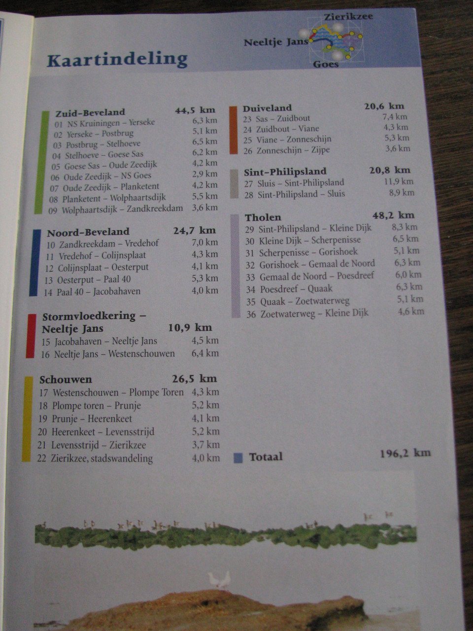 Boekje met wandelroute's