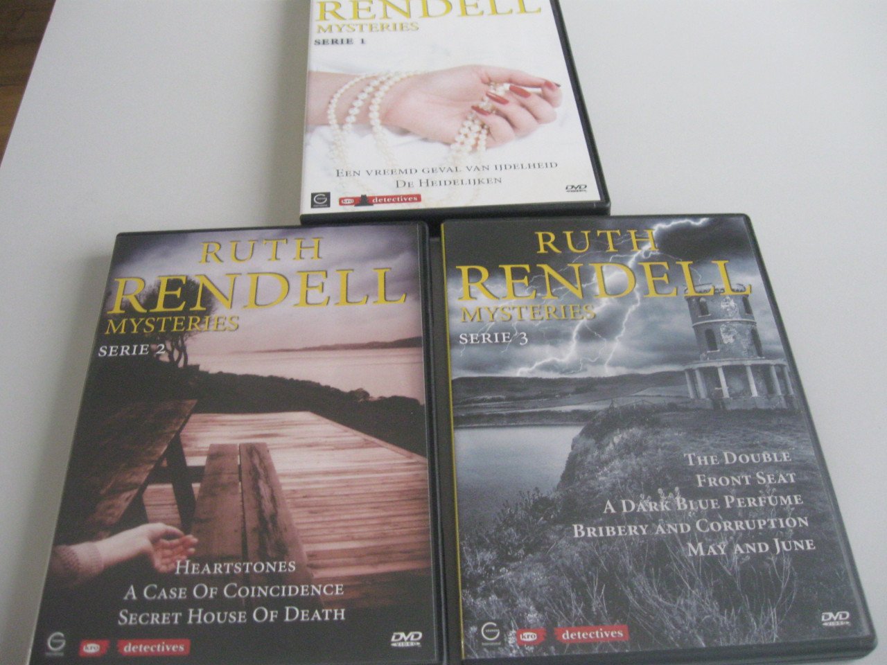 6 Dvd"s Ruth Rendell
