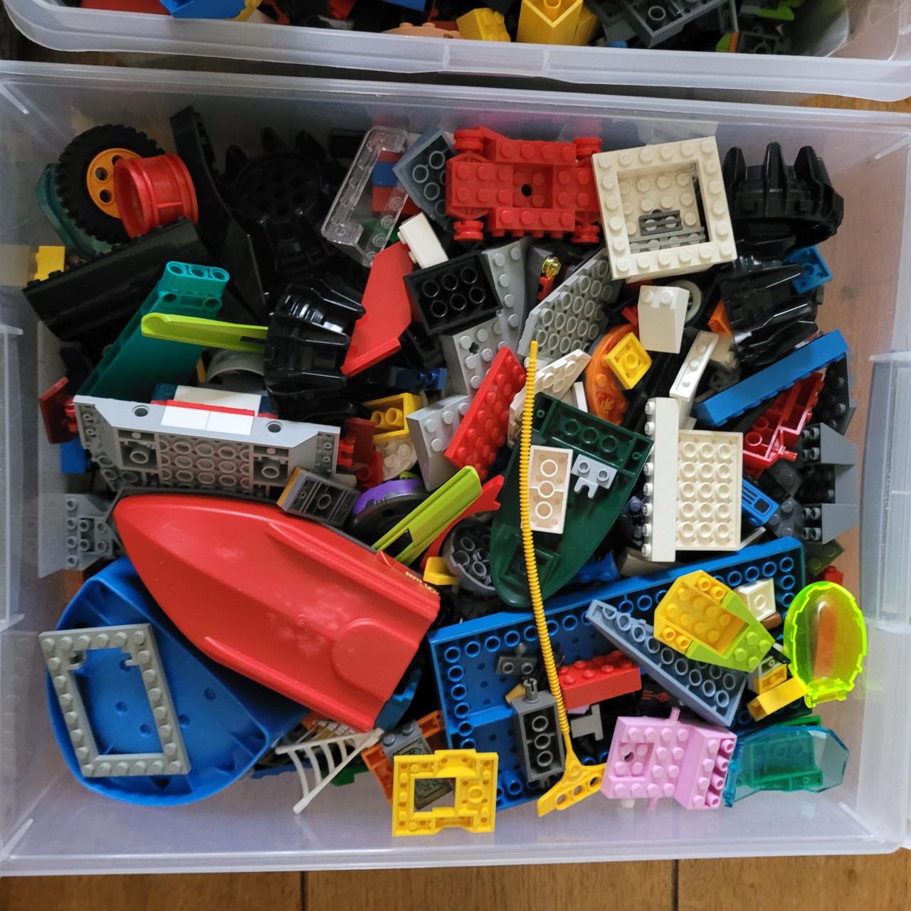 Losse lego onderdelen grote partij