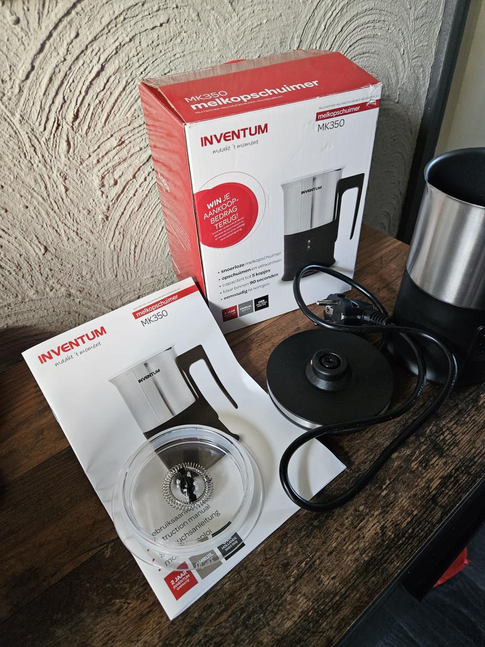Inventum MK350 Melkopschuimer - Nieuw in doos