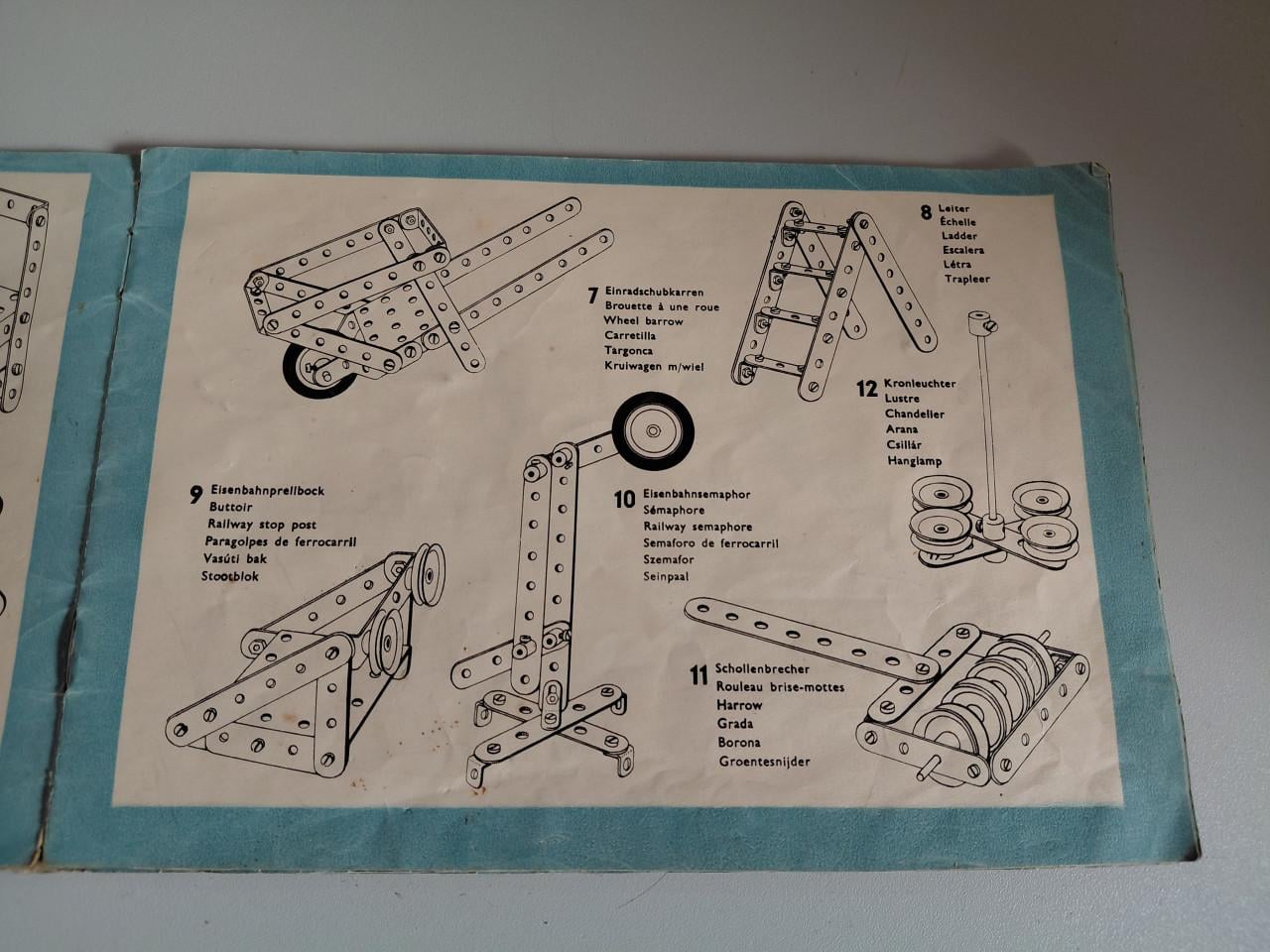 Mechanika vintage constructie bouwdoos