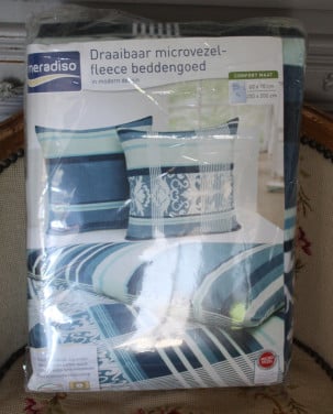 Nieuw in verpakking beddengoed draaibaar microvezelfleece