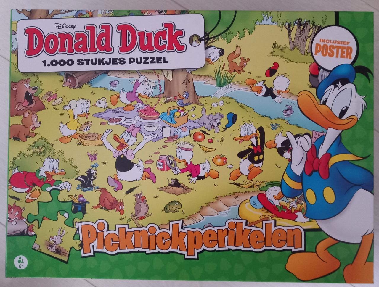 Donald Duck puzzels