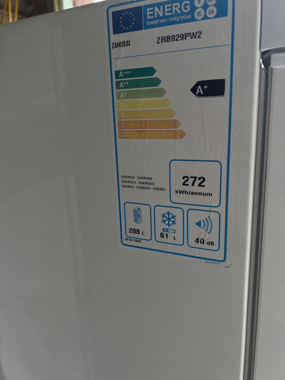 AEG koel vries combinatie Koelkast vriezer 150x60 cm. Energielabel A+