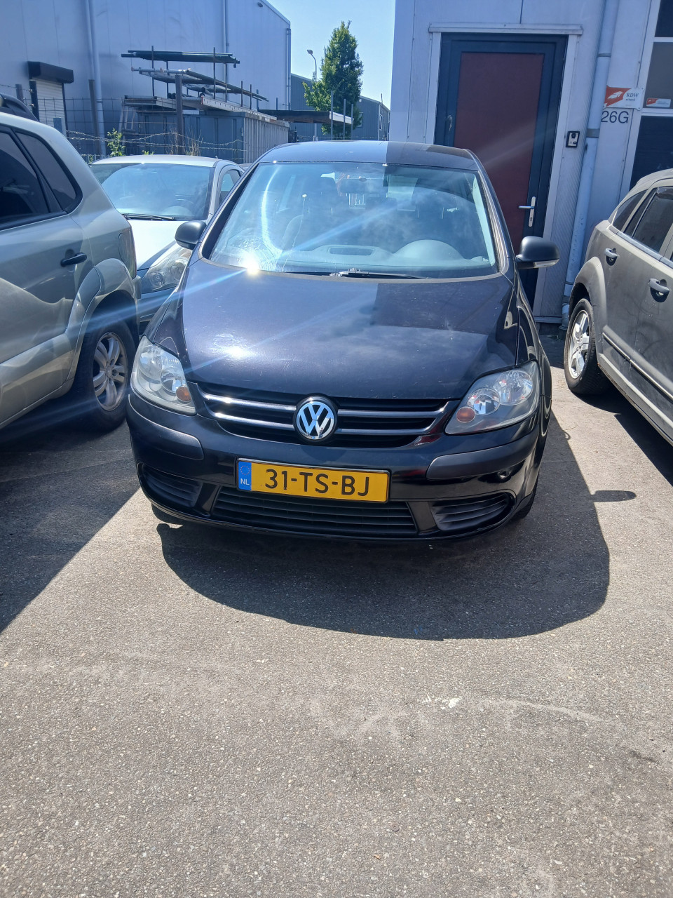 VW Golf Plus 1.6 FSI-Hoogzitter-2007 km.126345 NAP-Airco-6versn.bak-4500,=