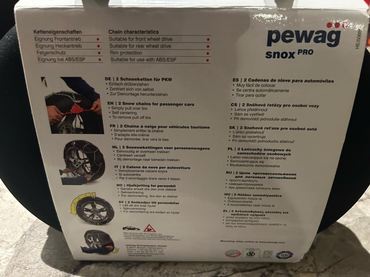 Pewag sneeuwkettingen