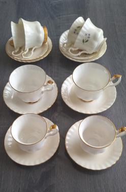 8 Engelse kop en schotels