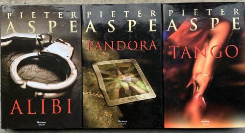 3 thrillers Pieter Aspe (luxe uitvoering) 3 voor 5 euro of 2 euro per stuk