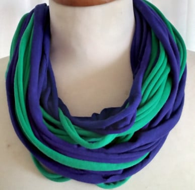 Aparte stoffen ketting