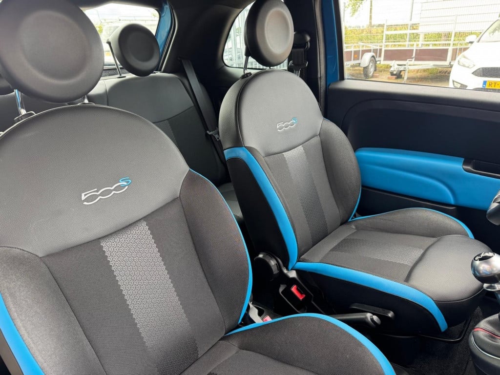 Fiat 500 1.2 s - pdc/airco/leer/lm/sport