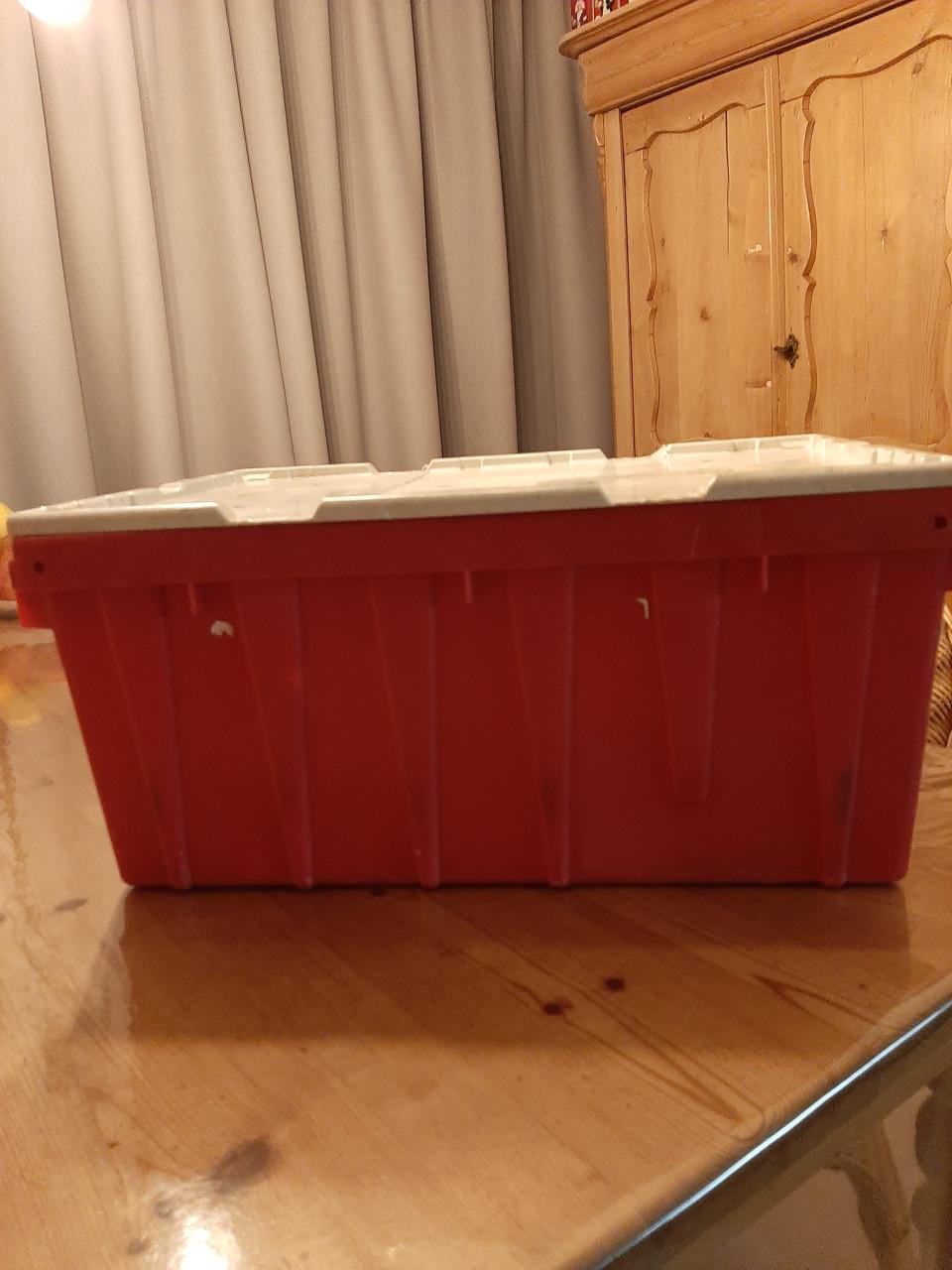 OPBERG BAK MET LOS DEKSEL  ( DISTRIBUTIE BAK )