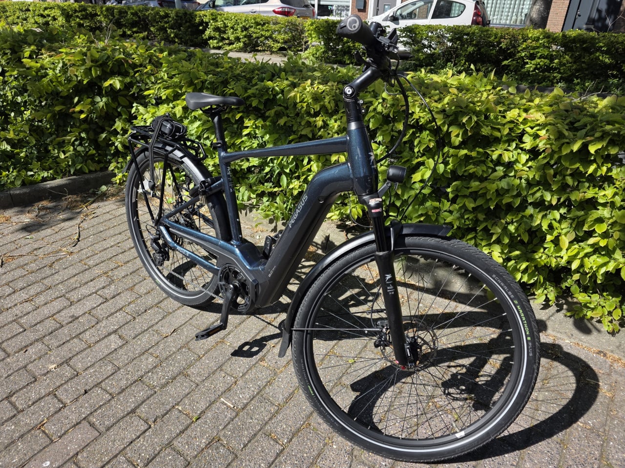 Schitterende Pegasus elektrische heren fiets met Bosch Performance motor