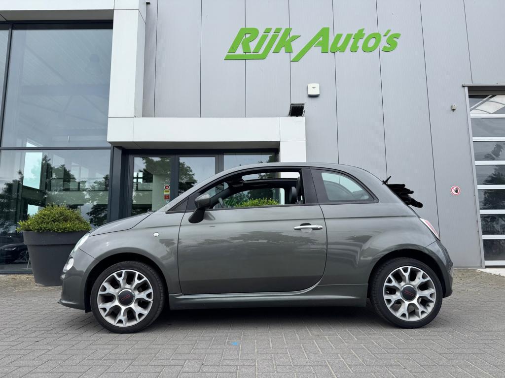 Fiat 500 C 1.2 sport * cabriolet * sport bumpers * airco * pdc *