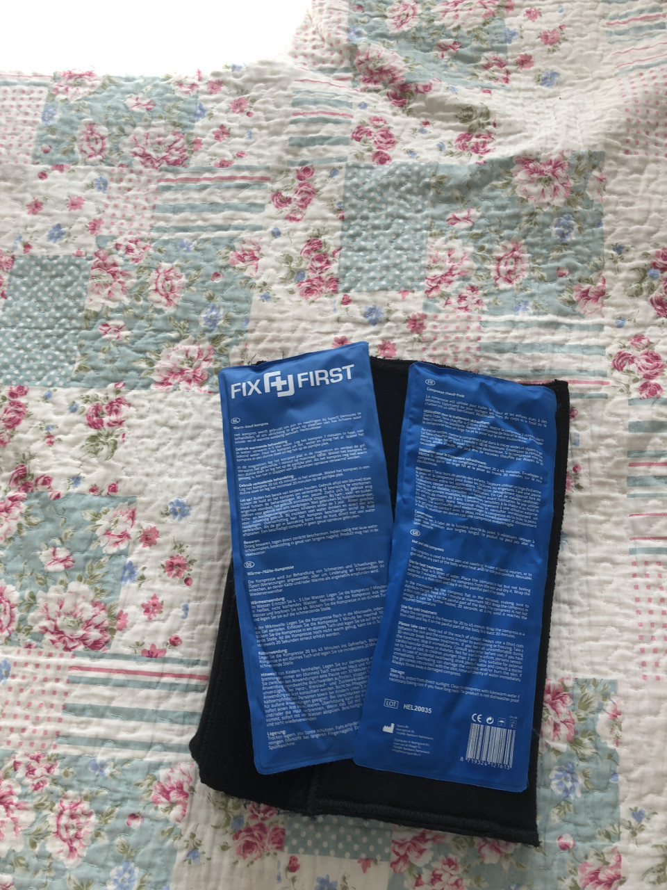 Brace ( knie ) en koelelementen