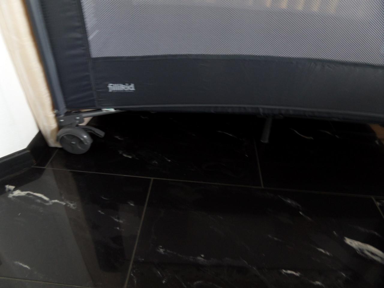 Campingbed met extra matras 120 x 60 cm