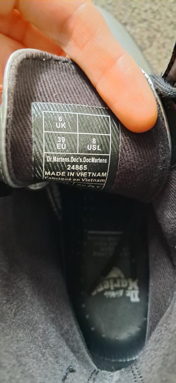 Dr Martens zilver maat 39