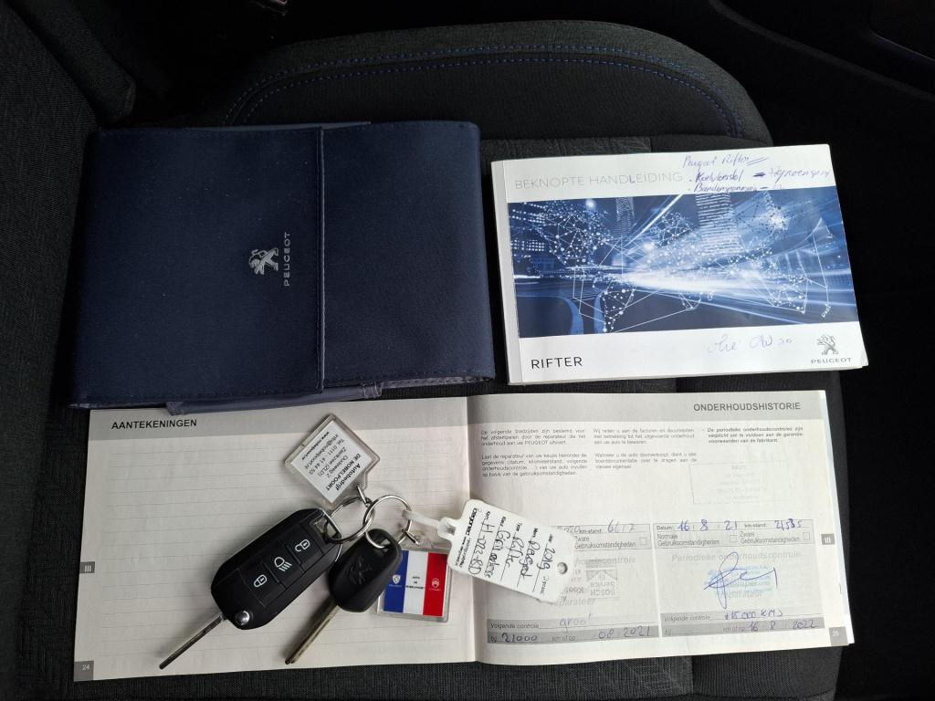 Peugeot Rifter mpv 110 allure clim/nav/cam