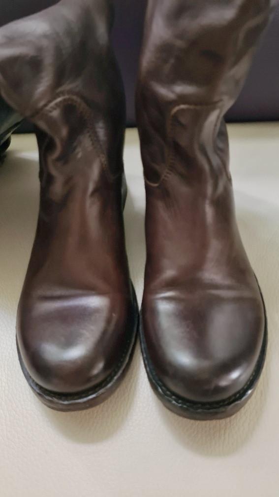 PANTANETTI: Als nieuwe hoge laarzen donkerbruin maat 36