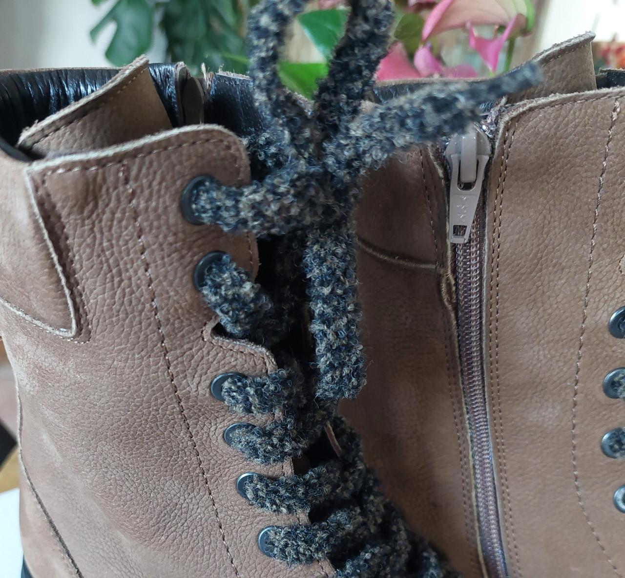 Nieuwe Xsensible damesboots mt 38 G cognac