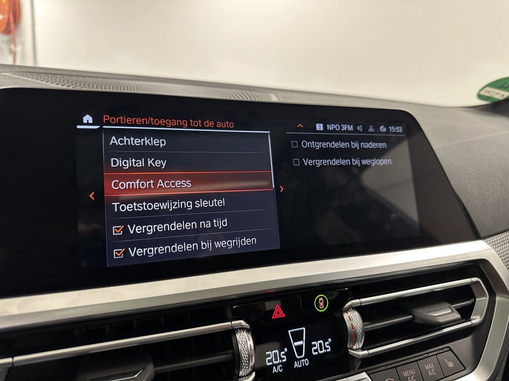 BMW 3-serie 330e m-sport | dravitgrau | schuif/kanteldak | memory |