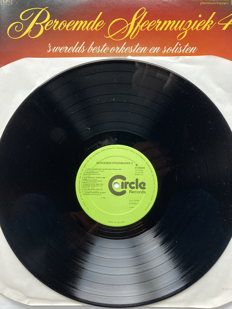 Div. orkesten Beroemde Sfeermuziek 4 2LP 313-04600 Circle
