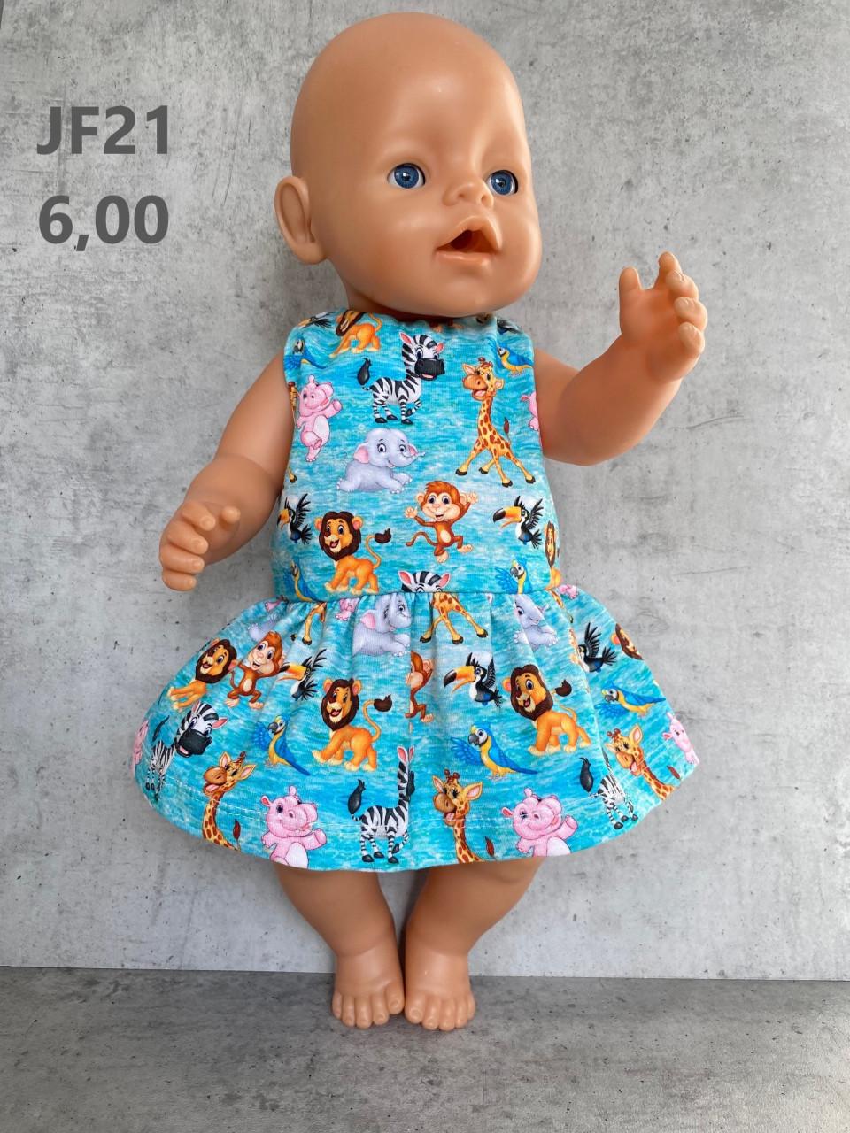 Poppenkleertjes baby born. Jurkje. Opbrengst KiKa.