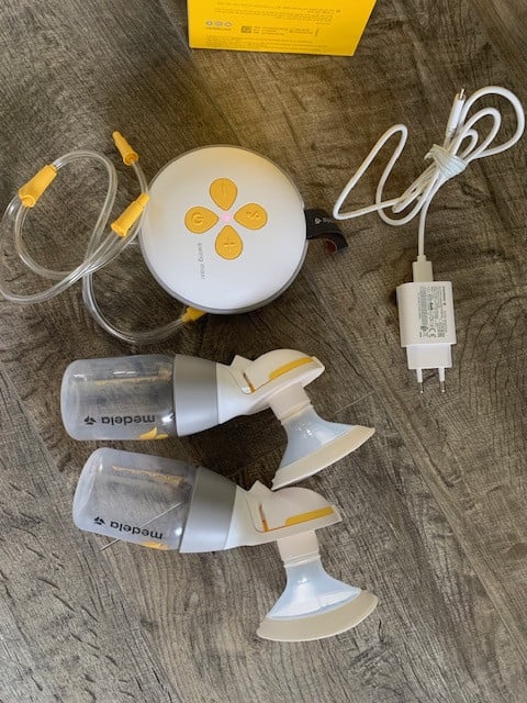 Als nieuwe Medela elektrische dubbele borstkolf set