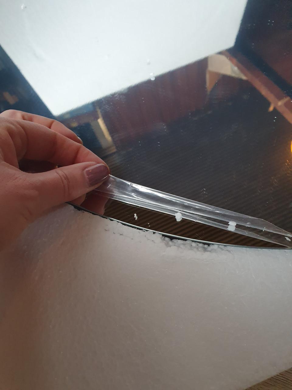 Badkamerspiegel rond 60 met verlichting + verwarming | nieuw