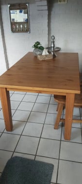 Uitschuifbare keukentafel