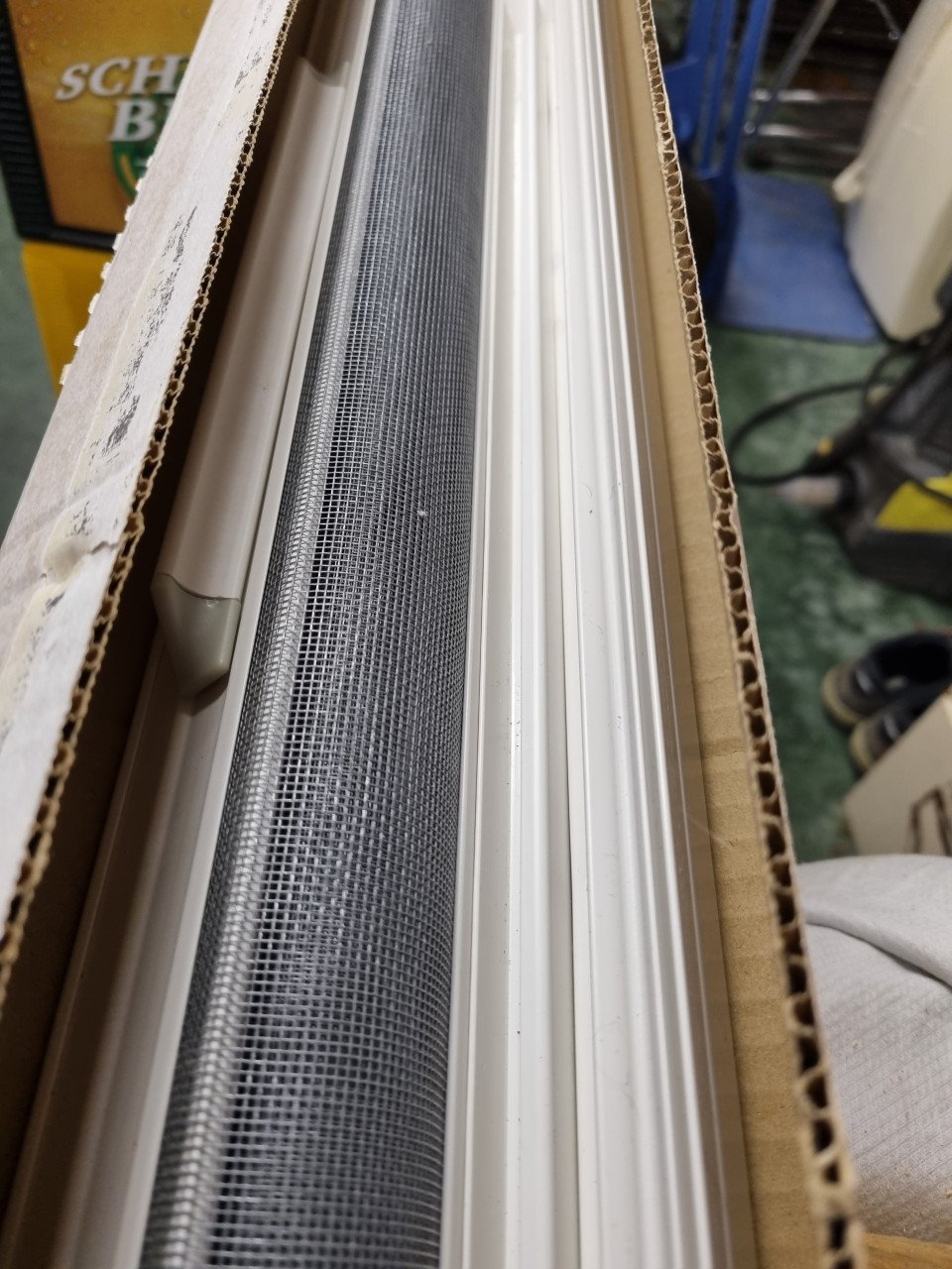 Rolhordeur wit 205 cm x 94 cm