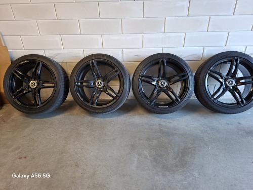 18 inch Mercedes velgen en banden