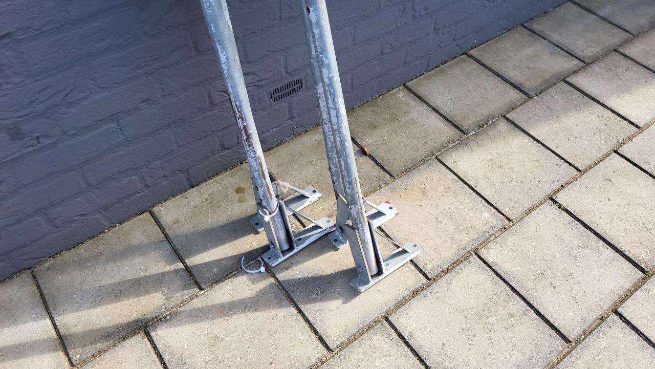 Thermisch verzinkte buizenconstructie