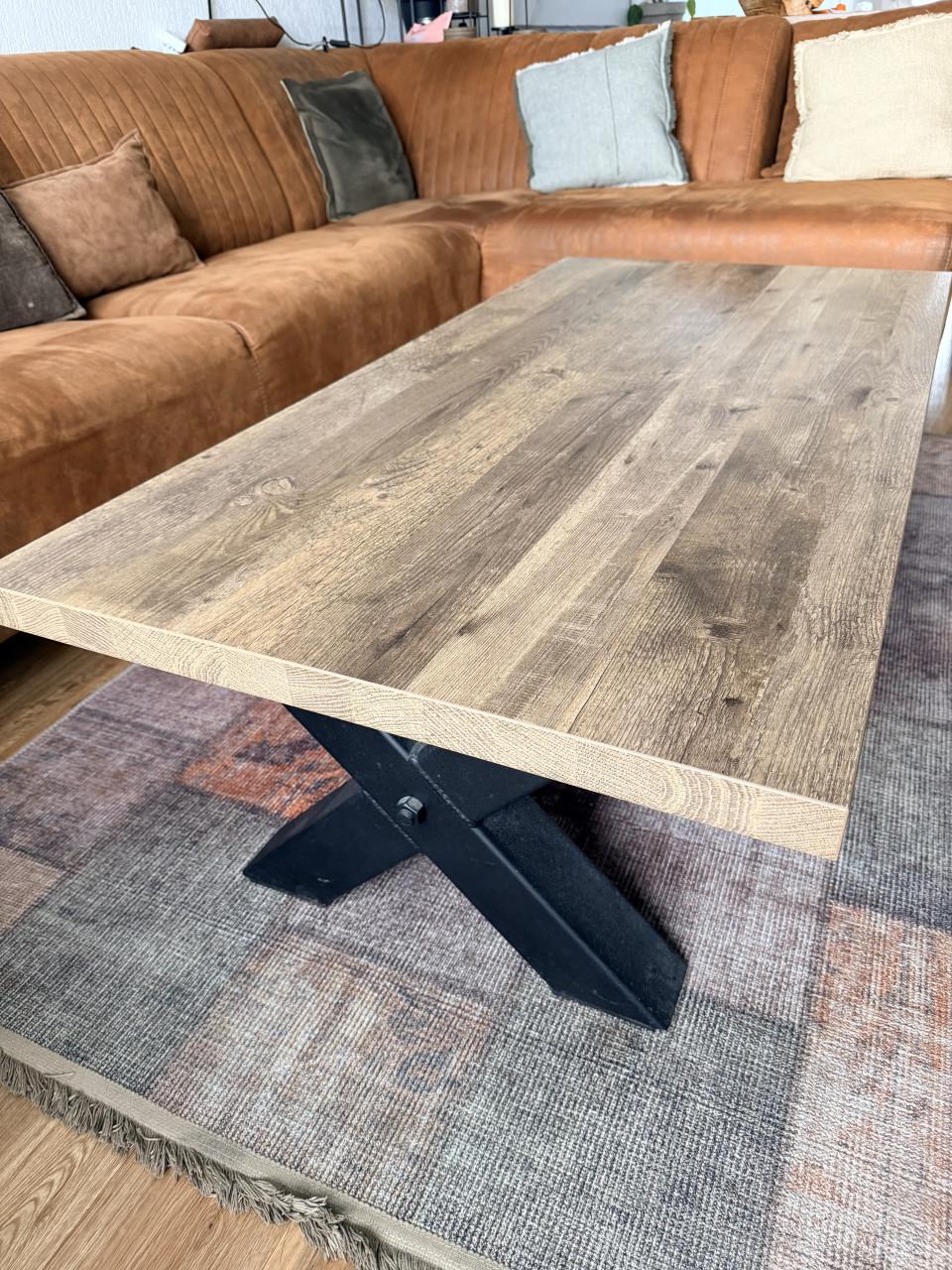 Eettafel + salontafel te koop