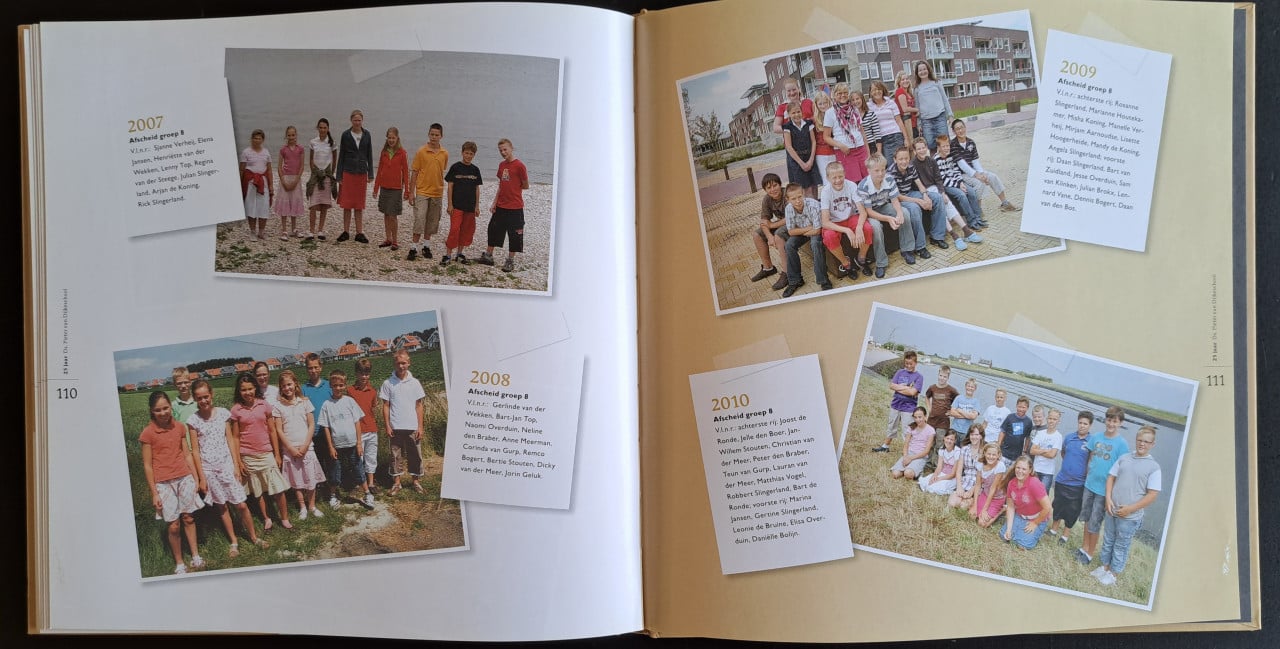 DS PIETER VAN DIJKESCHOOL BRUINISSE - 25 jaar