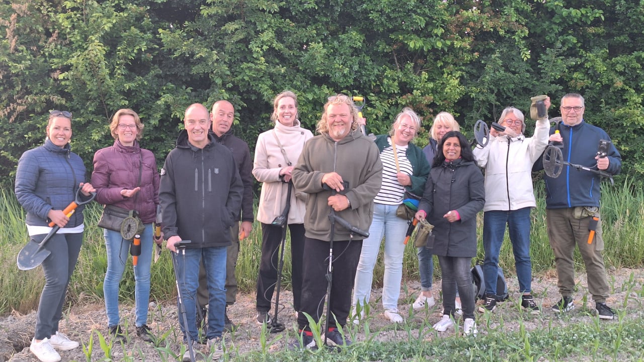 Persooneel- en teambuilding metaaldetectie activiteiten