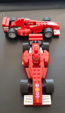 Lego Racers: 2 x Ferrari Racer