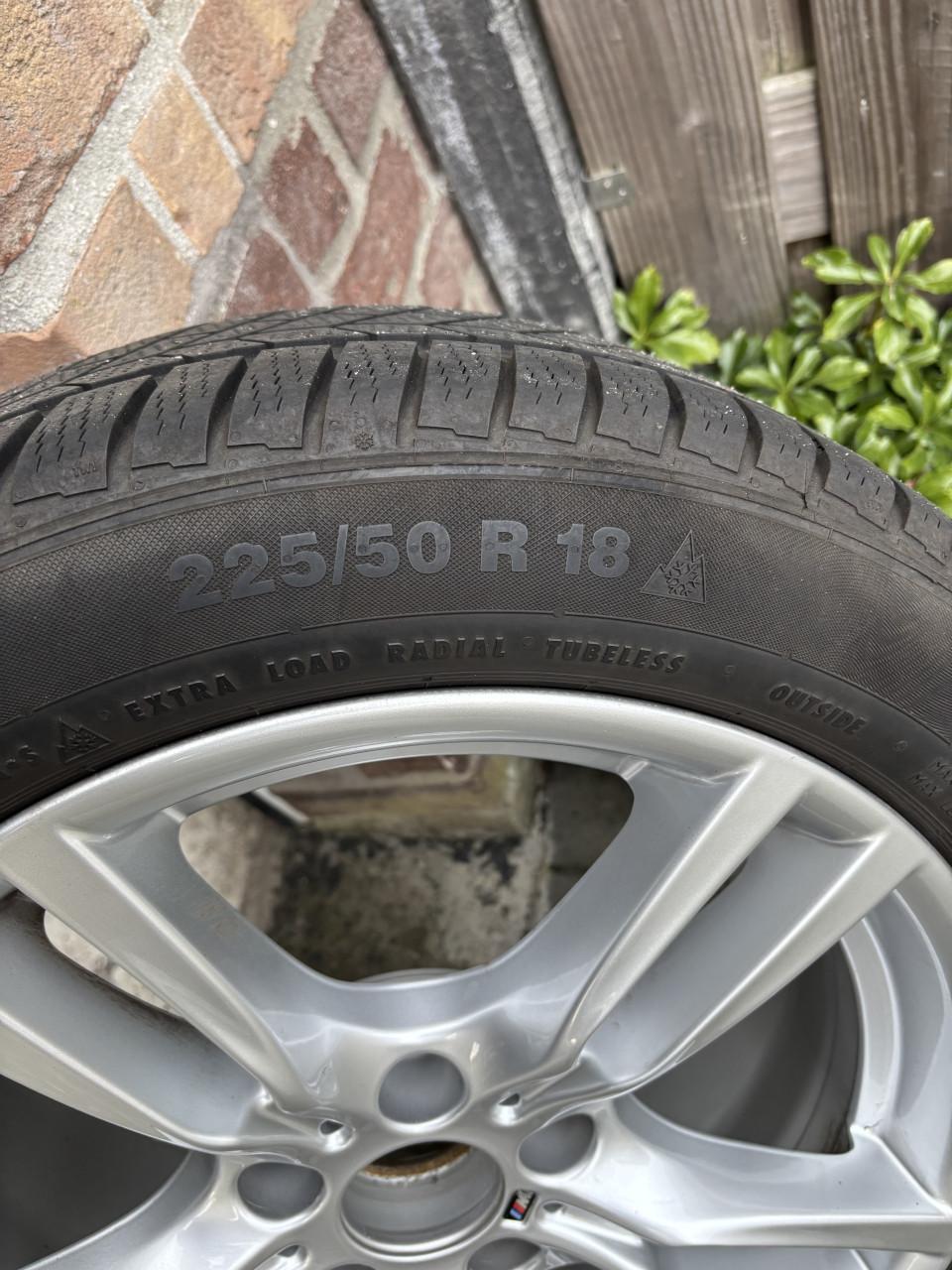 Set BMW Winterbanden op BMW lichtmetalen velg