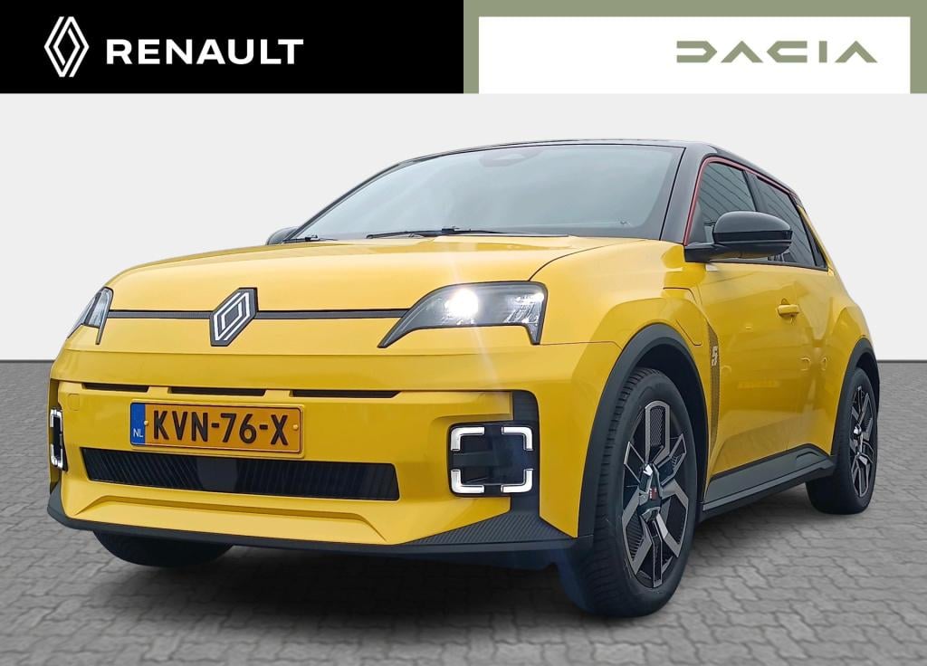Renault 5 comfort range techno 52 kwh - pack winter - two-tone kleurstellin