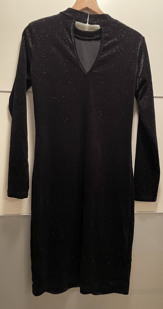 Nieuwe glitter jurk dames
