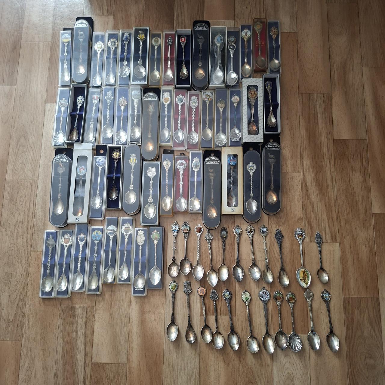 Partij thee lepeltjes 73 stuks