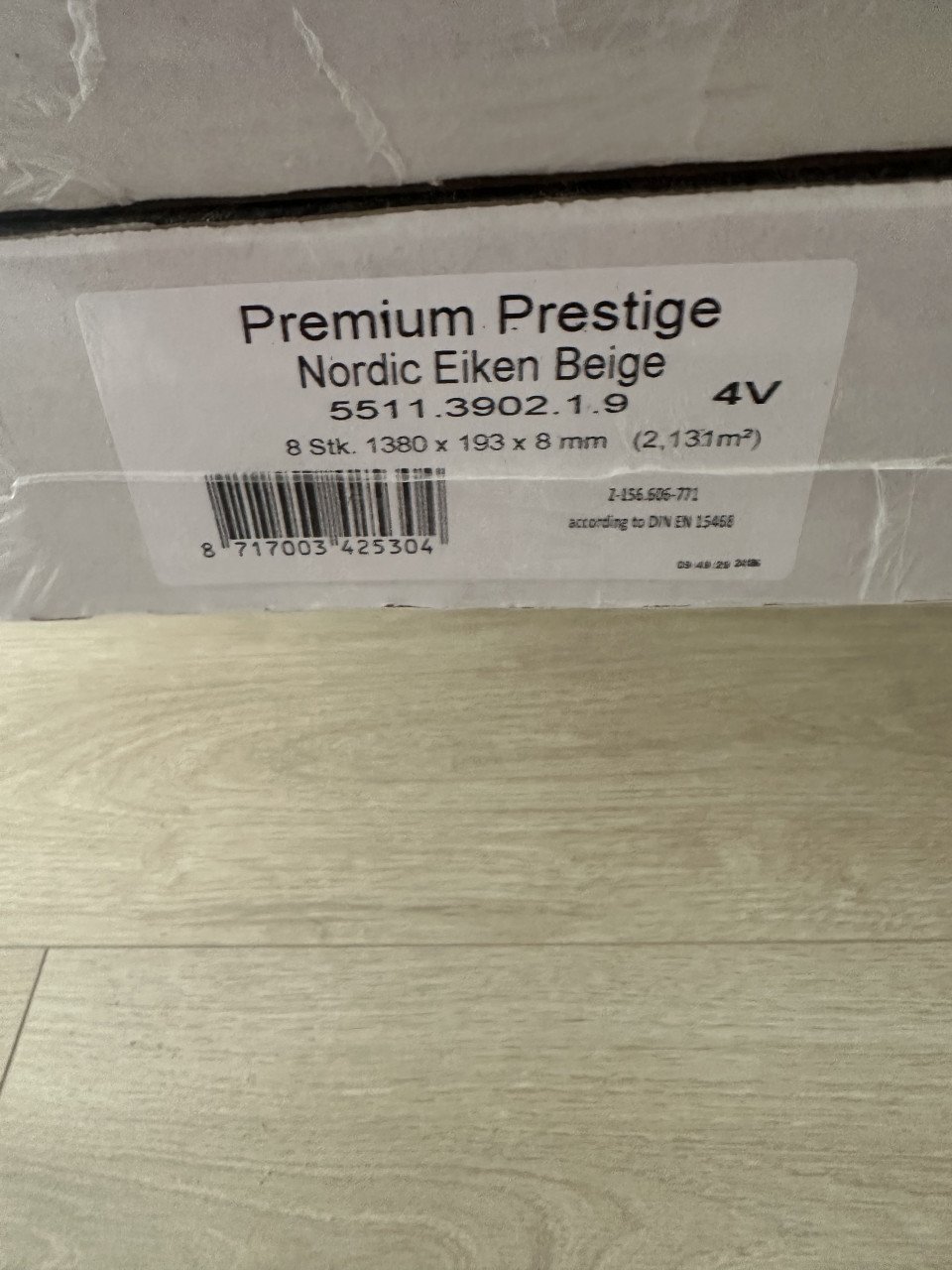 5 pakken laminaat