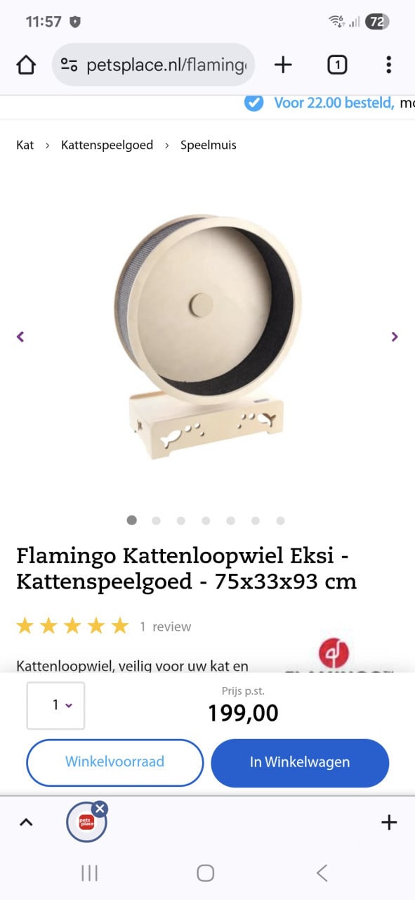 Katten looprad
