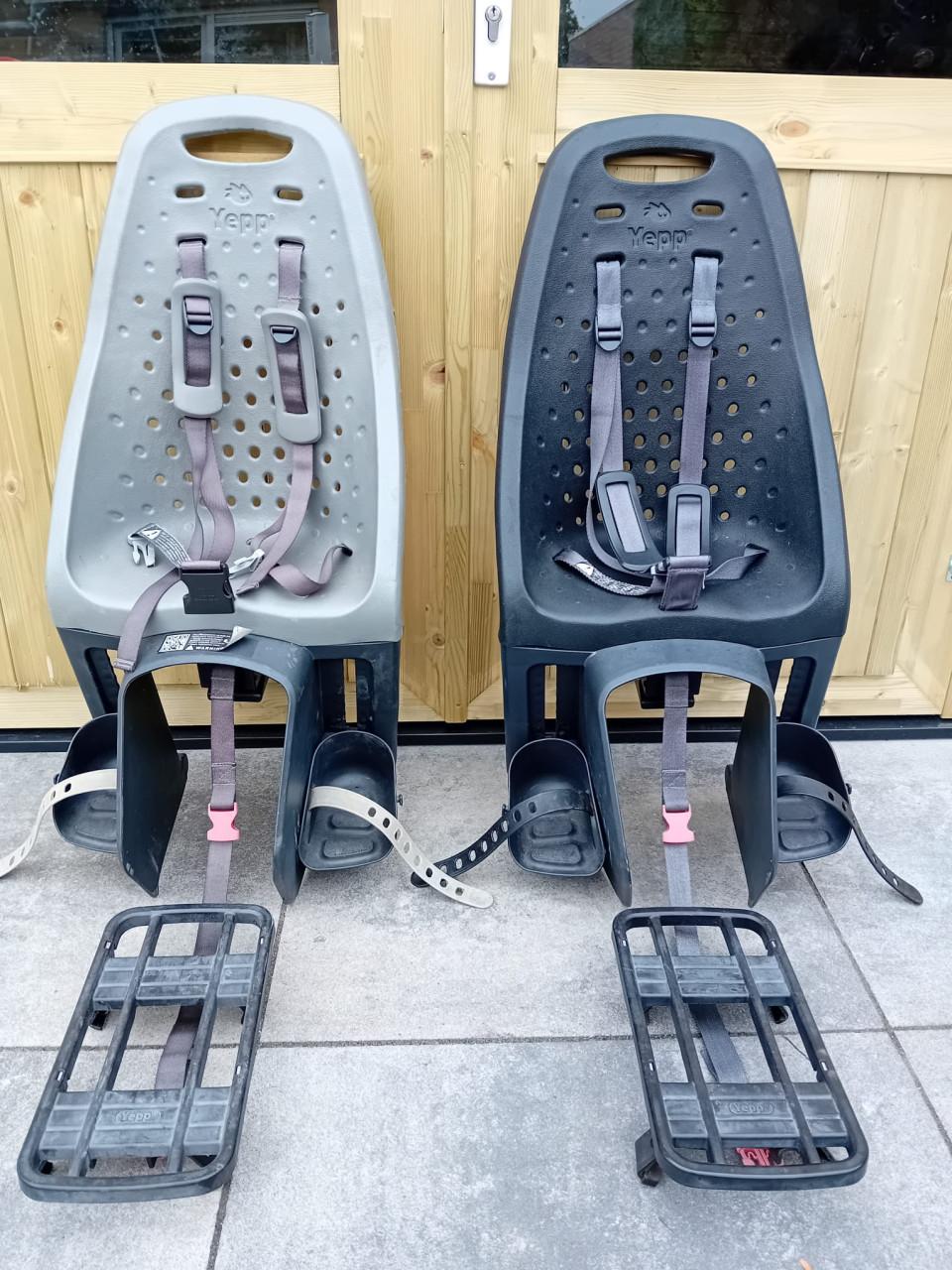 Fietsstoeltjes voor op de bagage drager