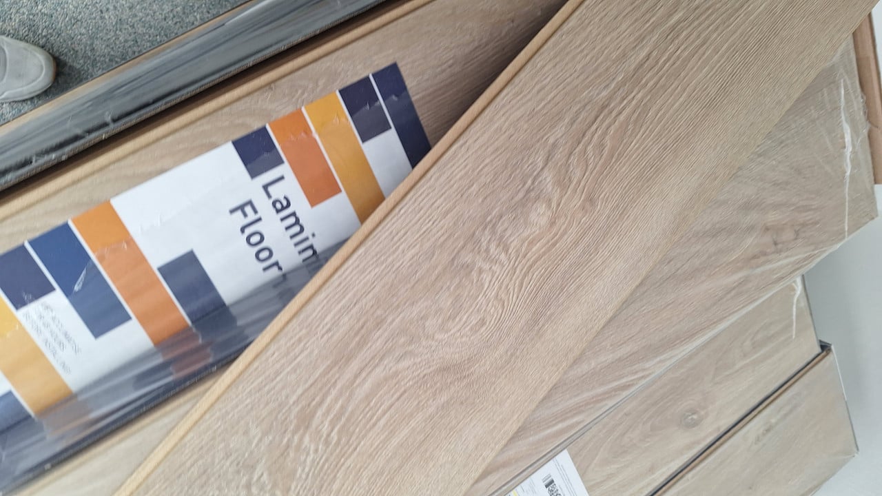 Laminaat uniclick quickstep 38 m²