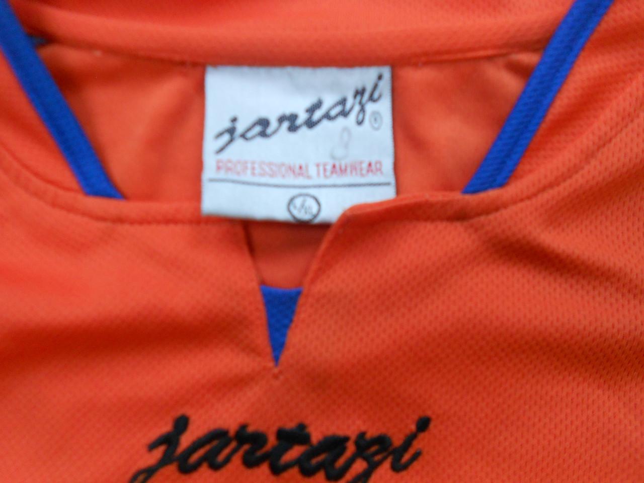 Vintage Hsv hoek matchworn eerste elftal voetbalshirt.