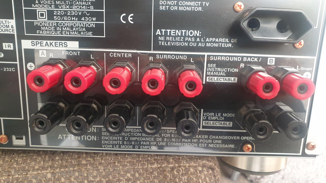 Pioneer VSX-2014i igst.- 7 kanalen x120Watt