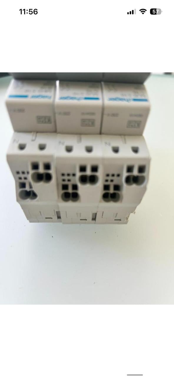 Installatieautomaten B16/C16/C25 (Hager,Merlin Gerin & EMAT)