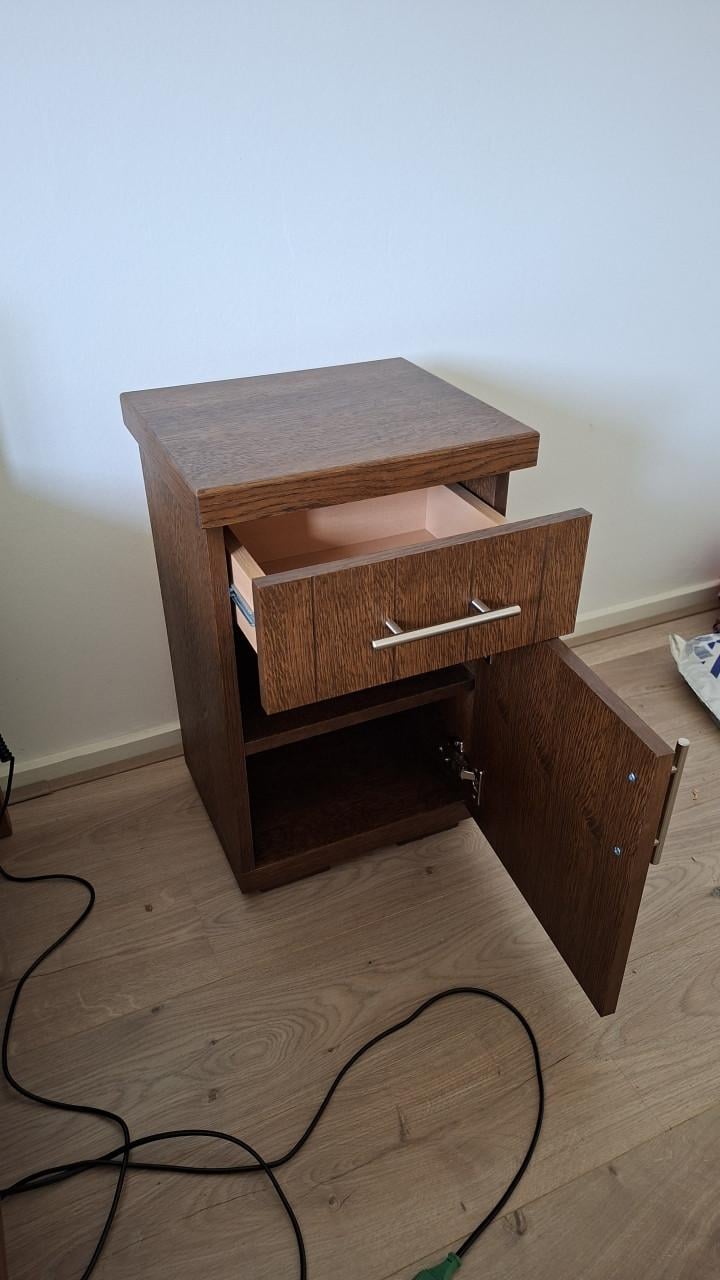Bed met verstelbare lattenbodem 120cm breed